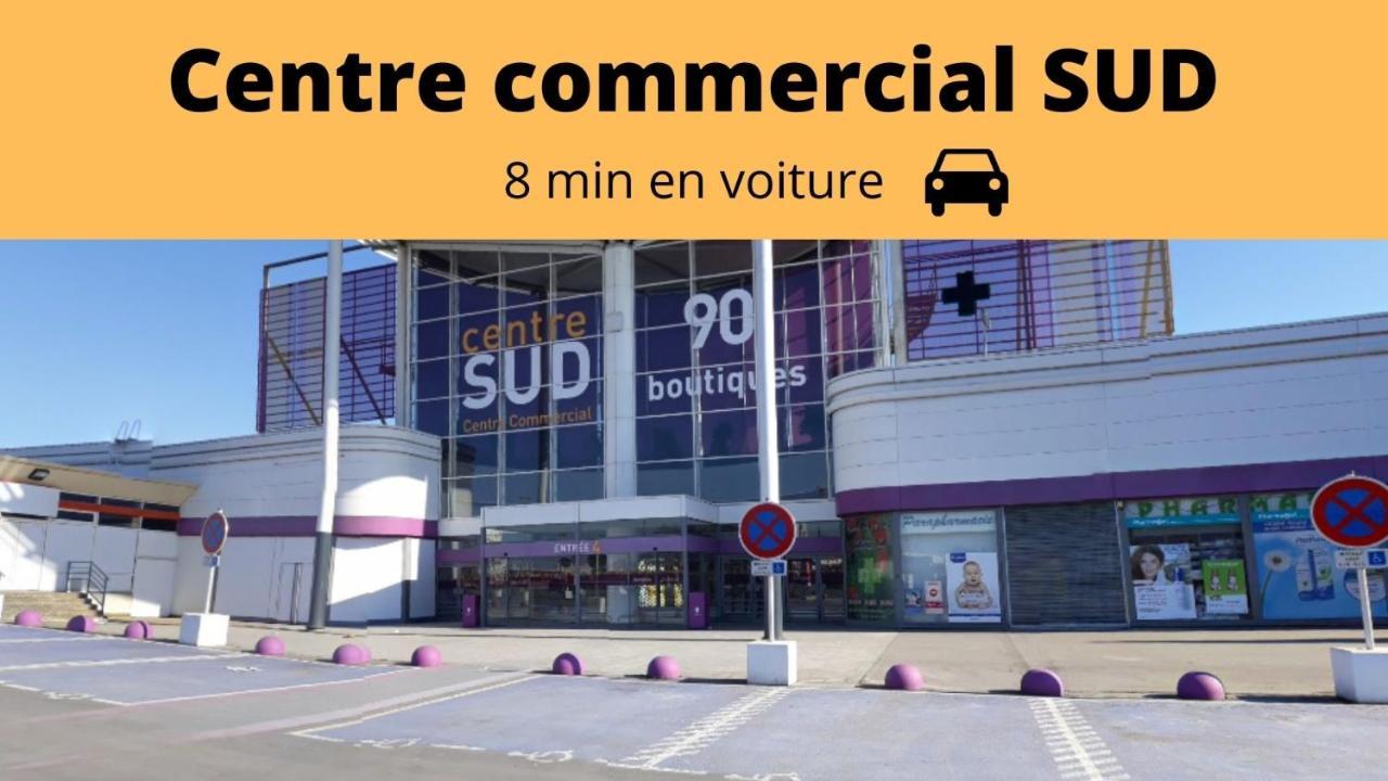 Le Mans - Au Calme - Stationnement Facile - Proche Centre Ville Et Gare מראה חיצוני תמונה