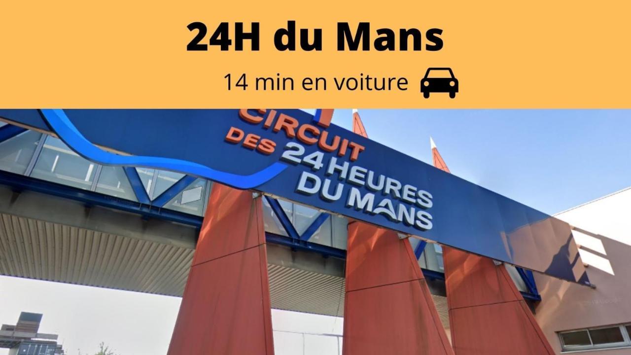 Le Mans - Au Calme - Stationnement Facile - Proche Centre Ville Et Gare מראה חיצוני תמונה
